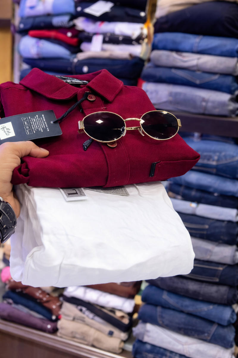 Men’s Premium Solid Shirt Combo (Maroon & White) | Stylish Casual & Party Wear Shirts